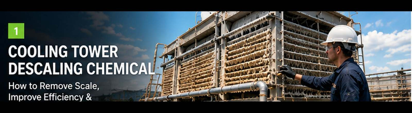 Cooling Tower Descaling Chemical (Non-Corrosive, Eco-Friendly CIP Cleaner) Biodegradable Industrial Cleaning Solution