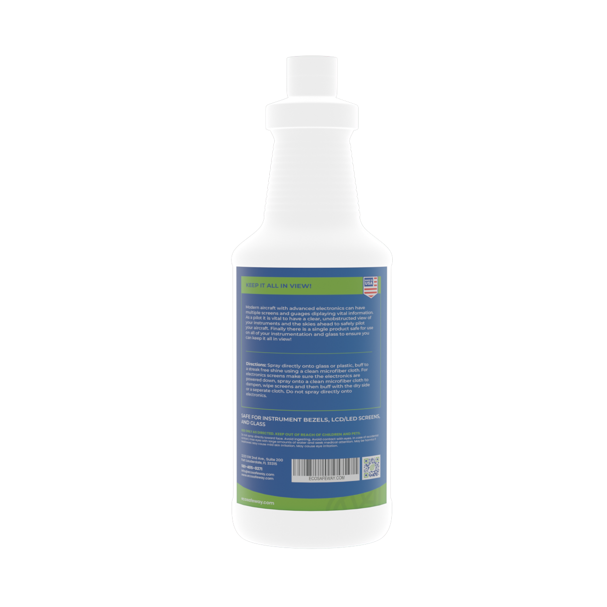 High-Performance Window & Instrument Cleaner AVIATION