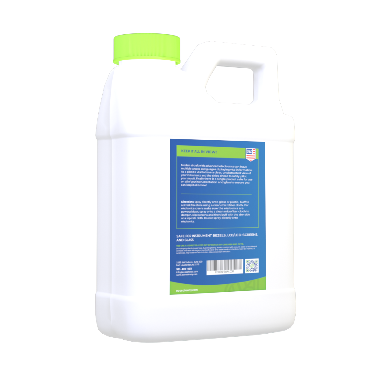 High-Performance Window & Instrument Cleaner AVIATION