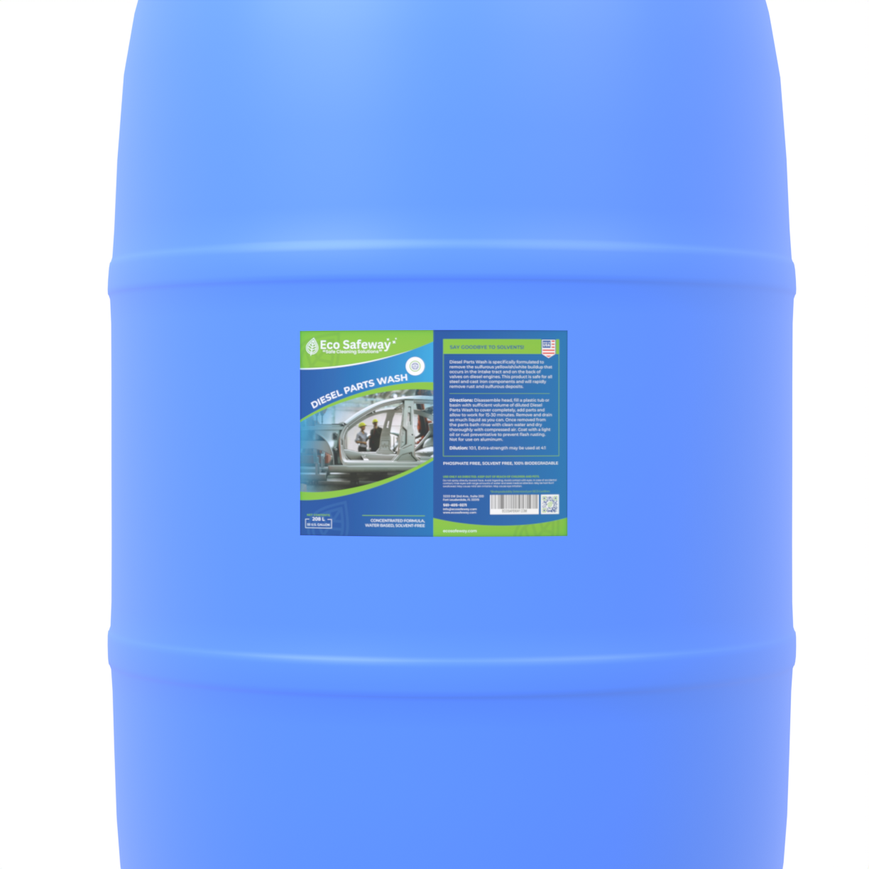 Diesel Parts Wash Solvent (AUTO/MARINE/FLEETS)