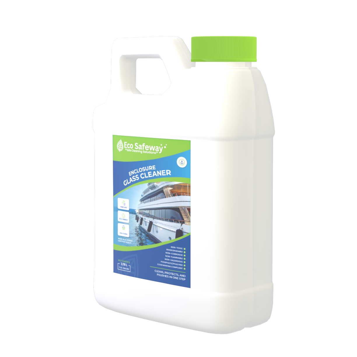 Glass Polish Enclosure Cleaner (Ammonia Free)