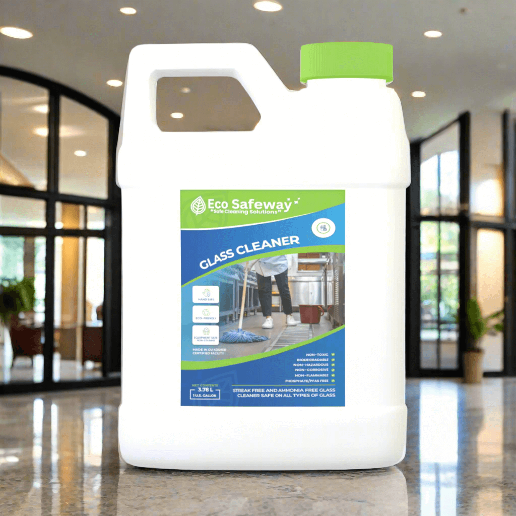 Glass Cleaner, Ammonia Free (Eco Safeway Janitorial)