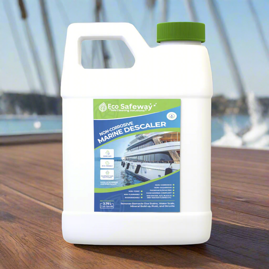 Eco-Friendly Barnacle Buster alternative cleaning raw water system removing barnacles and scale buildup safely and quickly