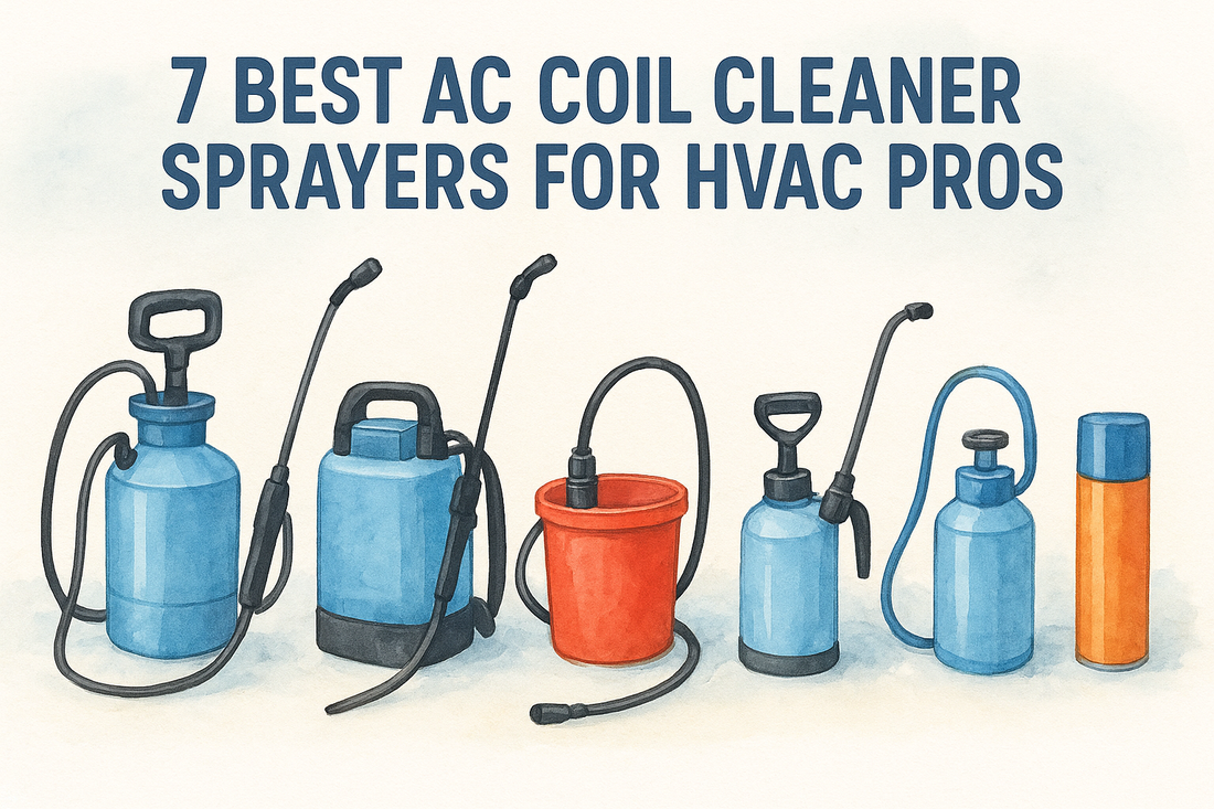 7 Best AC Coil Cleaner Sprayers for HVAC Pros