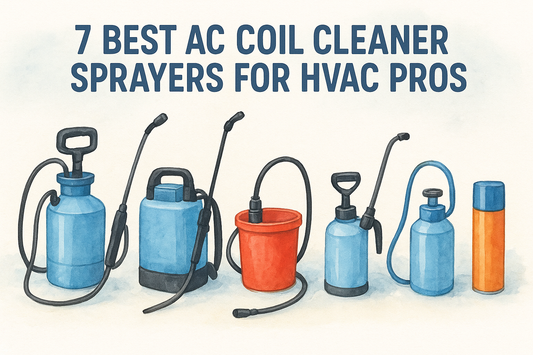 7 Best AC Coil Cleaner Sprayers for HVAC Pros