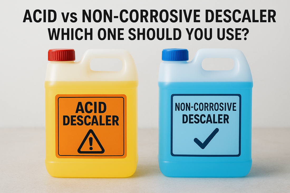 Acid vs Non-Corrosive Descaler: Which One Should You Use?