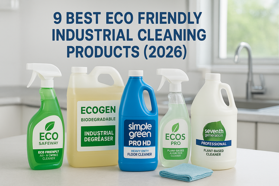 9 Best Eco Friendly Industrial Cleaning Products (2026)