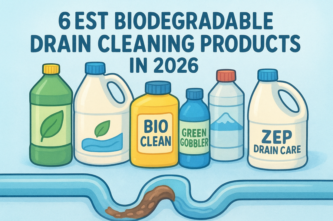 6 Best Biodegradable Drain Cleaning Products in 2026
