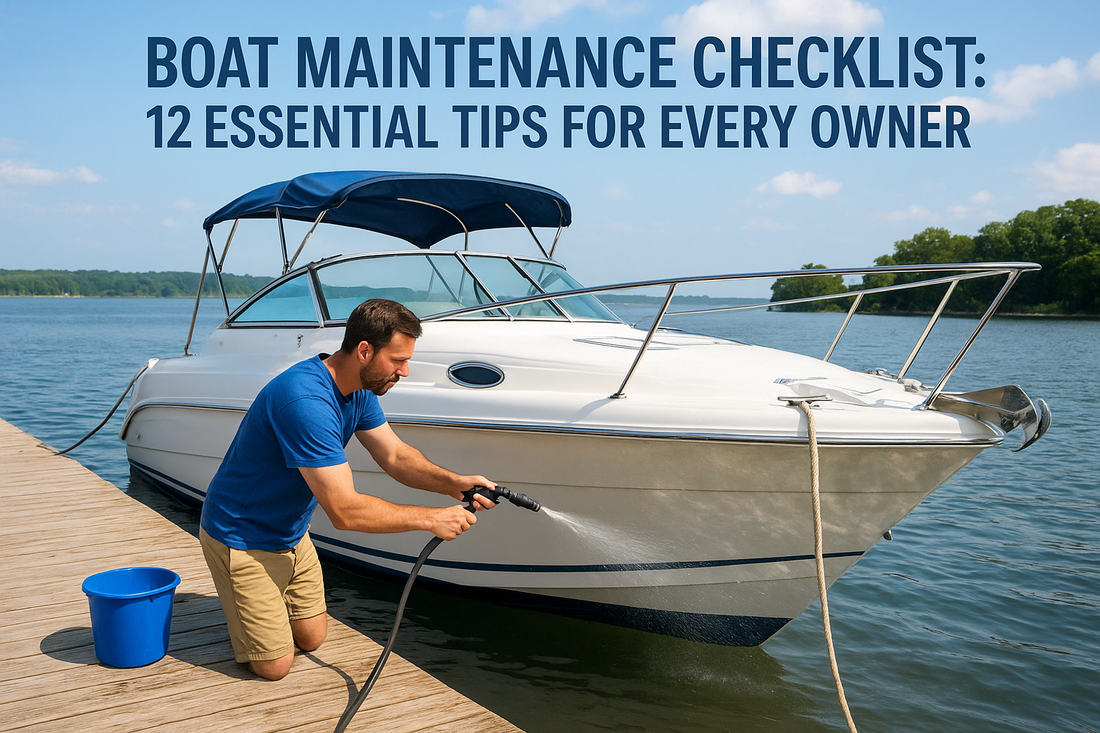 Boat Maintenance Checklist: 12 Essential Tips for Every Owner
