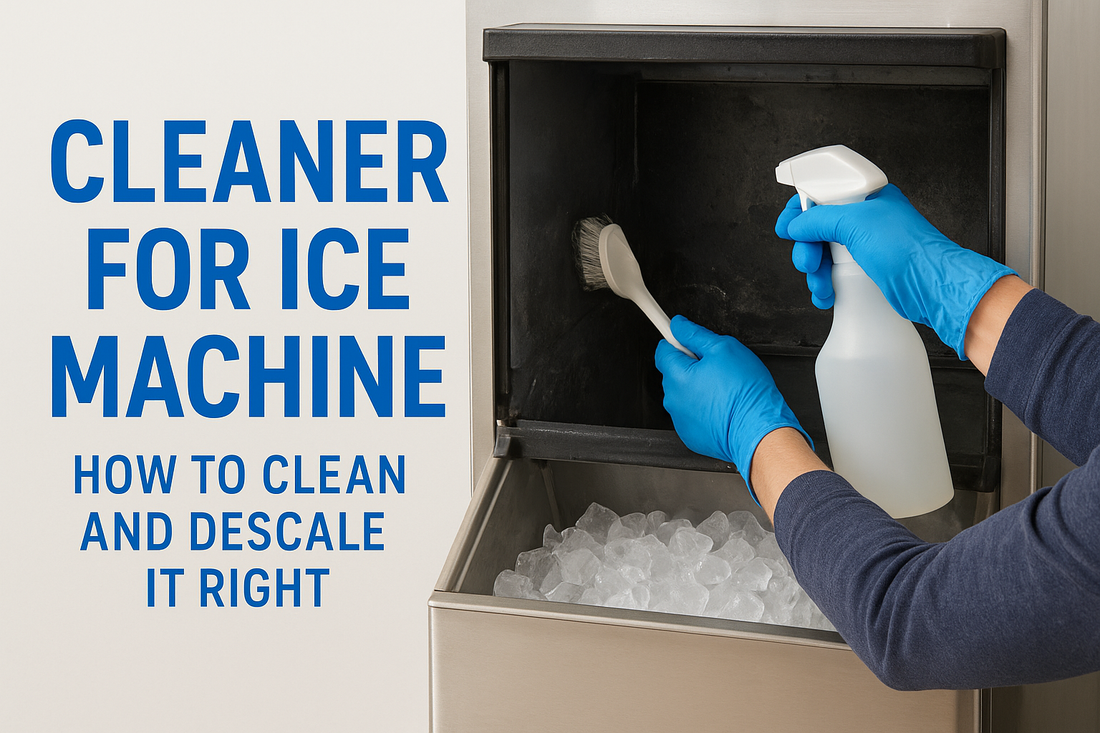 Cleaner for Ice Machine: How to Clean and Descale It Right