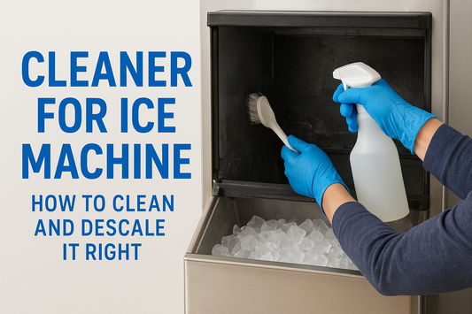Cleaner for Ice Machine: How to Clean and Descale It Right