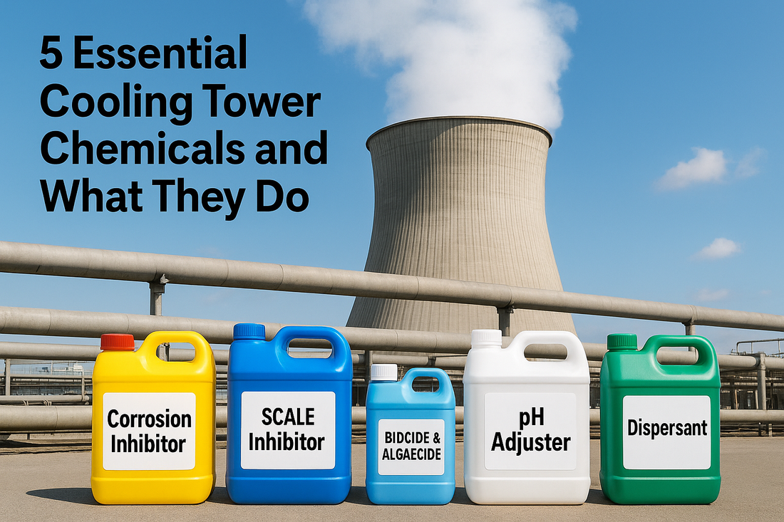 5 Essential Cooling Tower Chemicals and What They Do