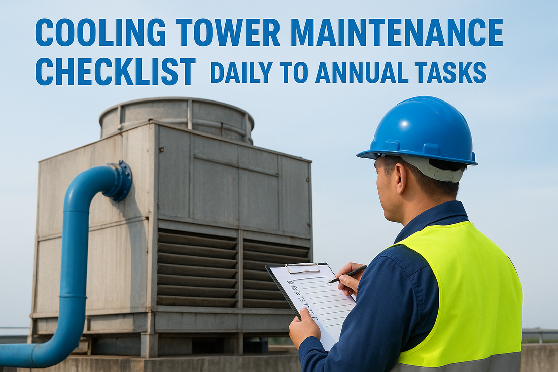 Cooling Tower Maintenance Checklist: Daily To Annual Tasks