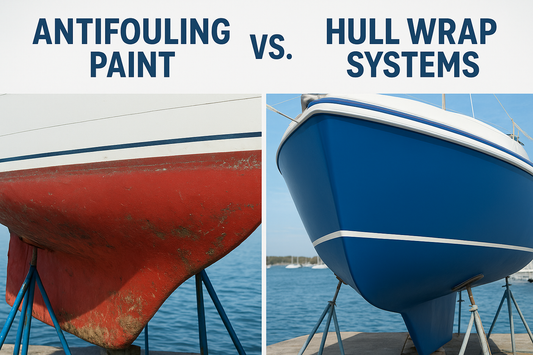 Antifouling Paint vs. Hull Wrap Systems: What's the Difference?