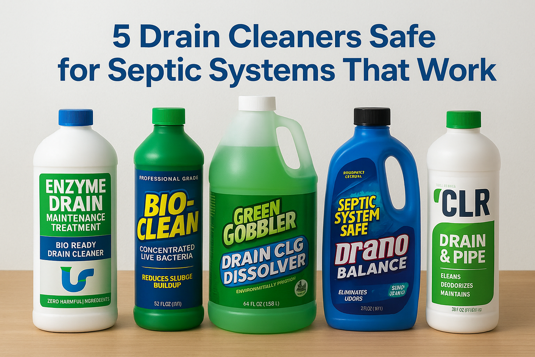 5 Drain Cleaners Safe for Septic Systems That Work (2026)