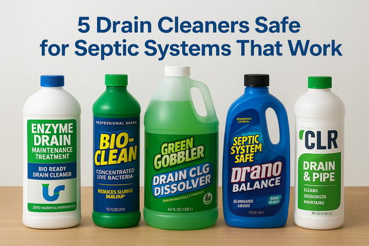 5 Drain Cleaners Safe for Septic Systems That Work (2026)