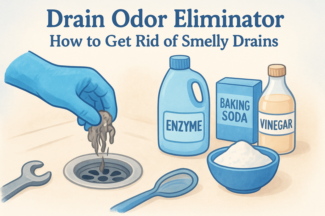 Drain Odor Eliminator: How to Get Rid of Smelly Drains