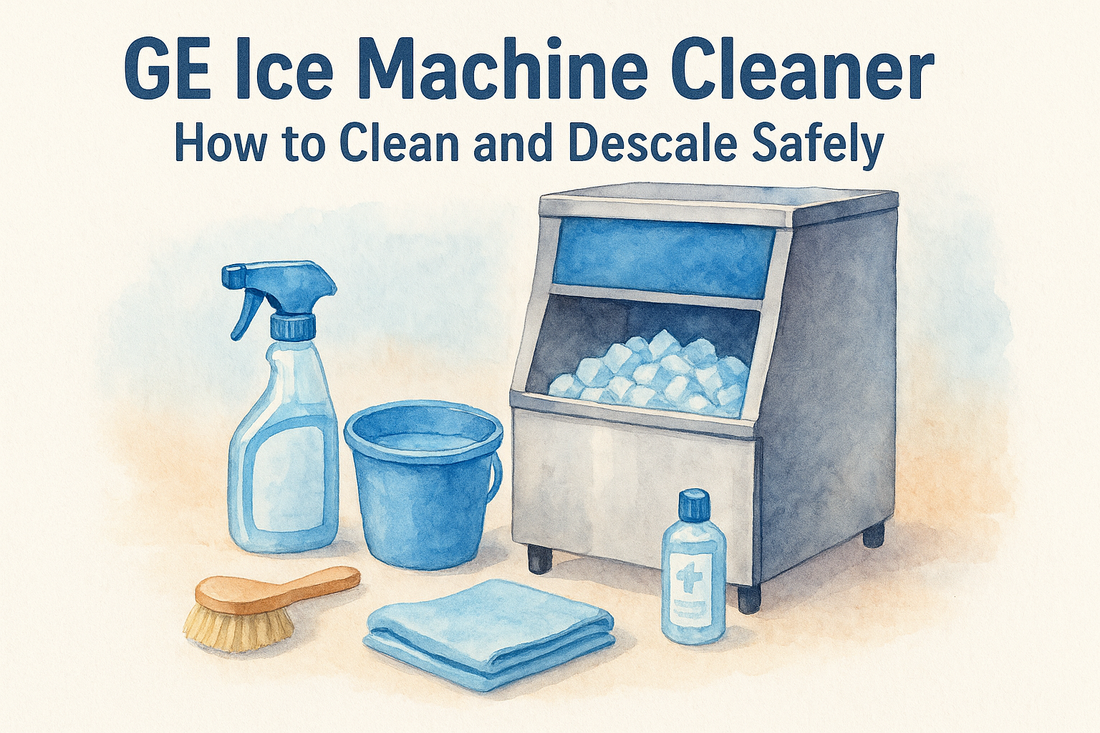 GE Ice Machine Cleaner: How to Clean and Descale Safely