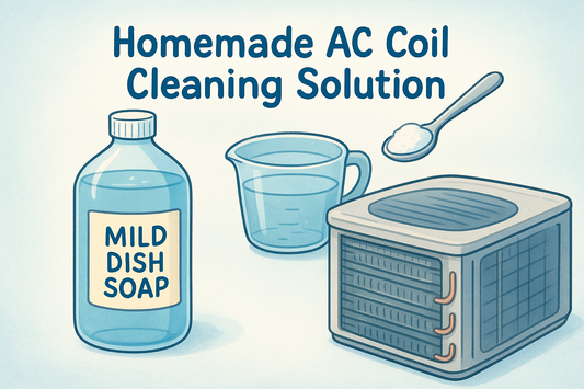 Homemade AC Coil Cleaning Solution: How to Mix and Use It