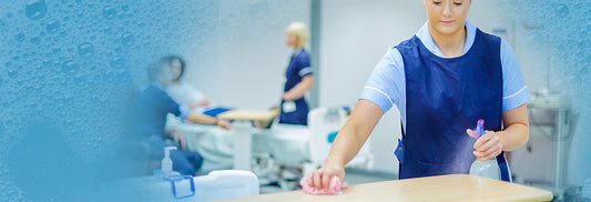 Eco-friendly healthcare cleaning products for hospitals and clinics