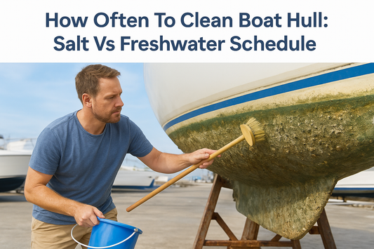 How Often To Clean Boat Hull: Salt Vs Freshwater Schedule