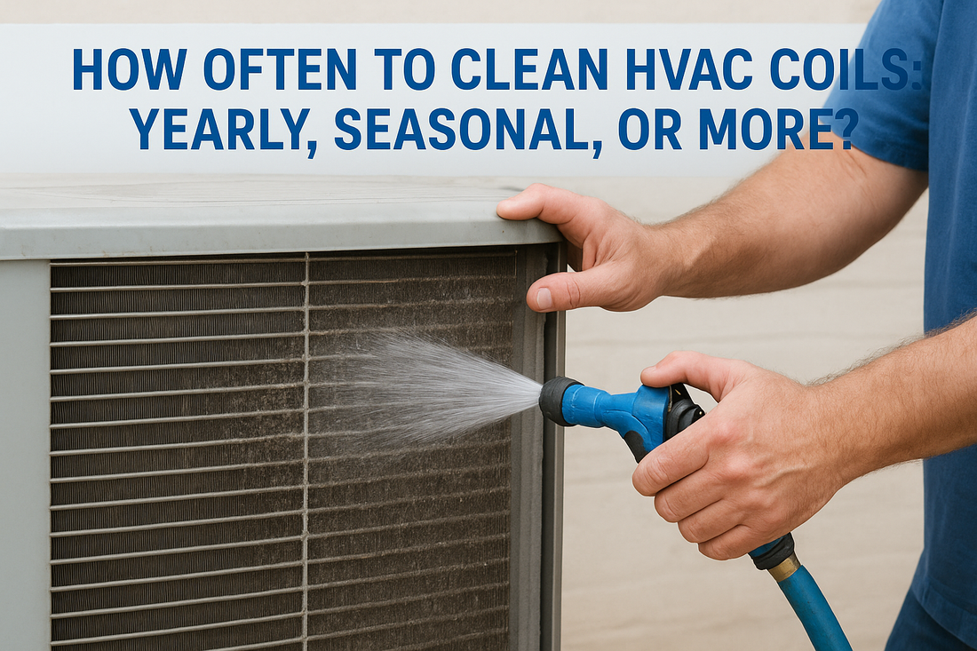 How Often To Clean HVAC Coils: Yearly, Seasonal, Or More?