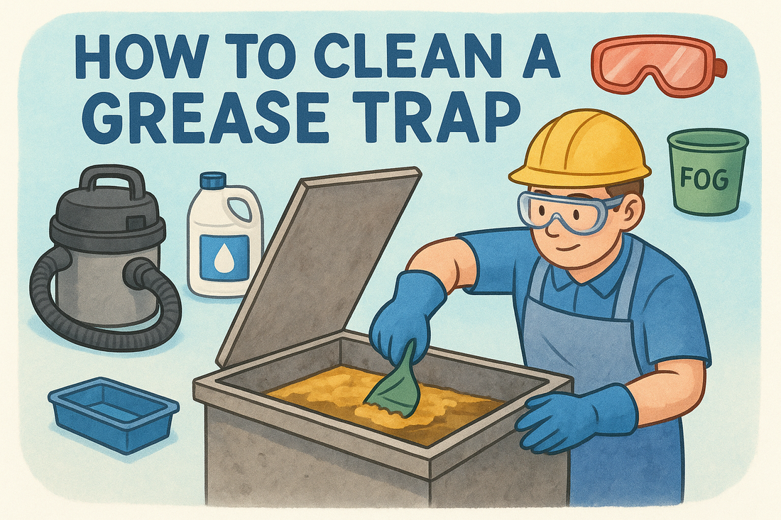 How to Clean a Grease Trap: Step-by-Step Guide