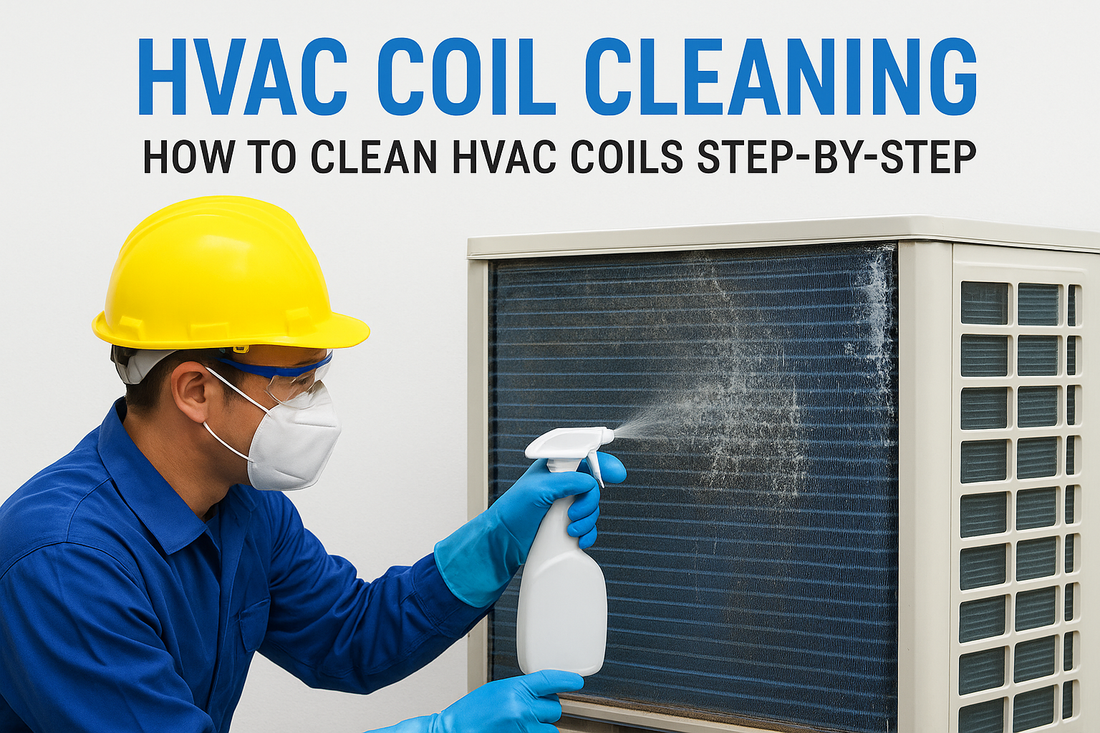 HVAC Coil Cleaning: How To Clean HVAC Coils Step-By-Step
