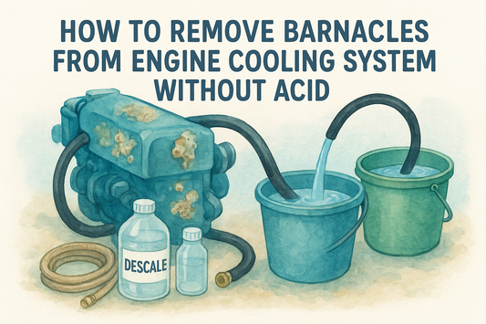 How to Remove Barnacles from Engine Cooling System without Acid