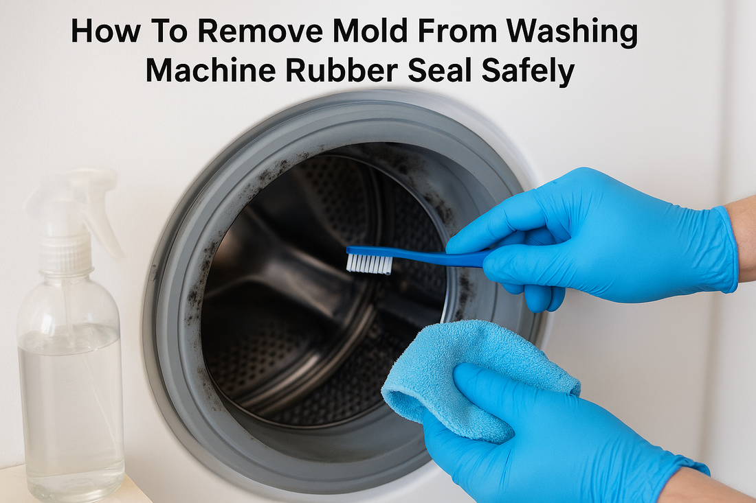 How To Remove Mold From Washing Machine Rubber Seal Safely