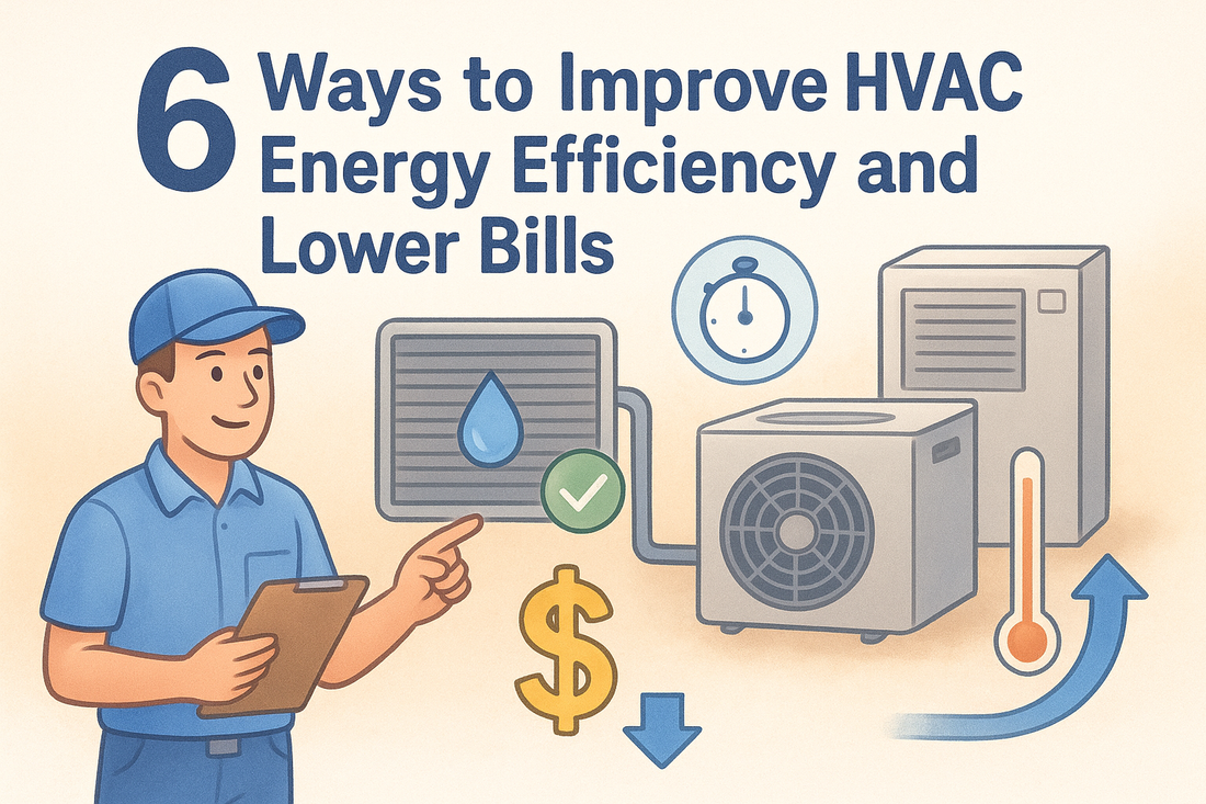 6 Ways to Improve HVAC Energy Efficiency and Lower Bills