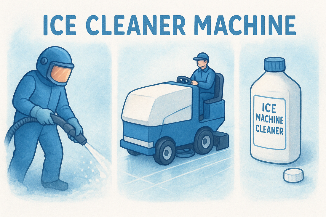 Ice Cleaner Machine: Dry Ice Blasters, Resurfacers and More