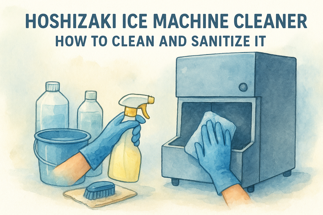 Hoshizaki Ice Machine Cleaner: How to Clean and Sanitize It