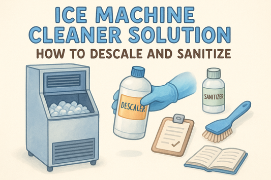Ice Machine Cleaner Solution: How to Descale and Sanitize