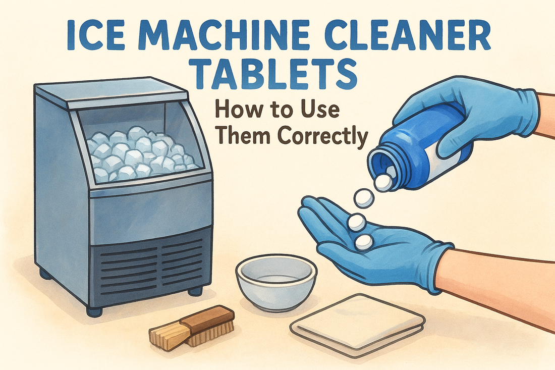 Ice Machine Cleaner Tablets: How to Use Them Correctly