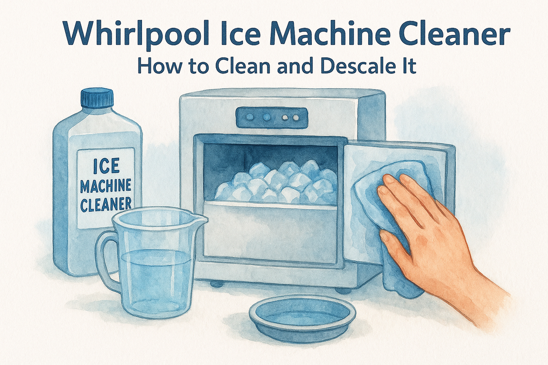 Whirlpool Ice Machine Cleaner: How to Clean and Descale It