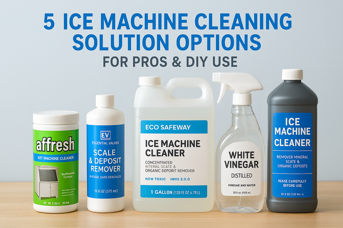 5 Ice Machine Cleaning Solution Options For Pros & DIY Use