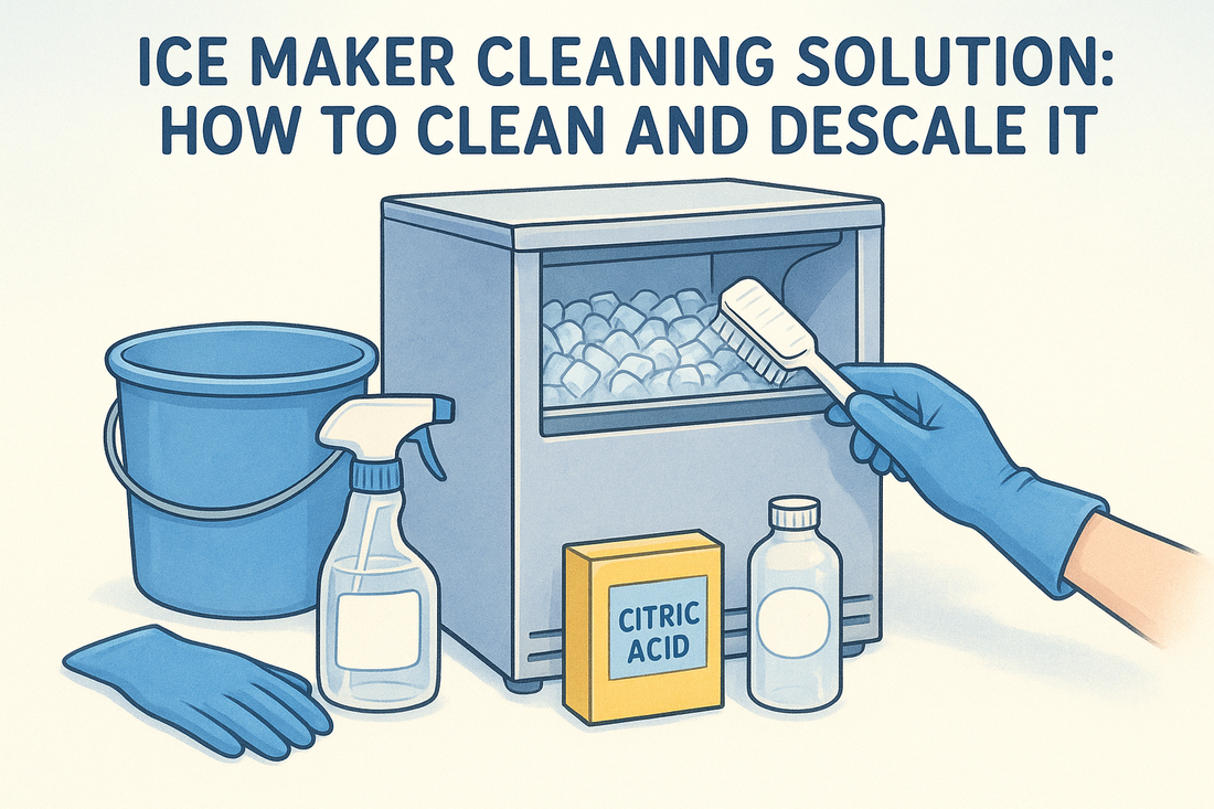 Ice Maker Cleaning Solution: How to Clean and Descale It
