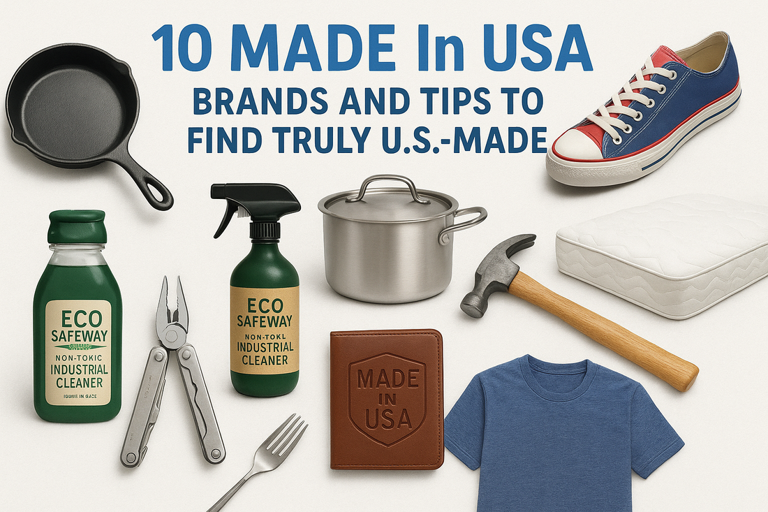 10 Made In USA Brands And Tips To Find Truly U.S.-Made