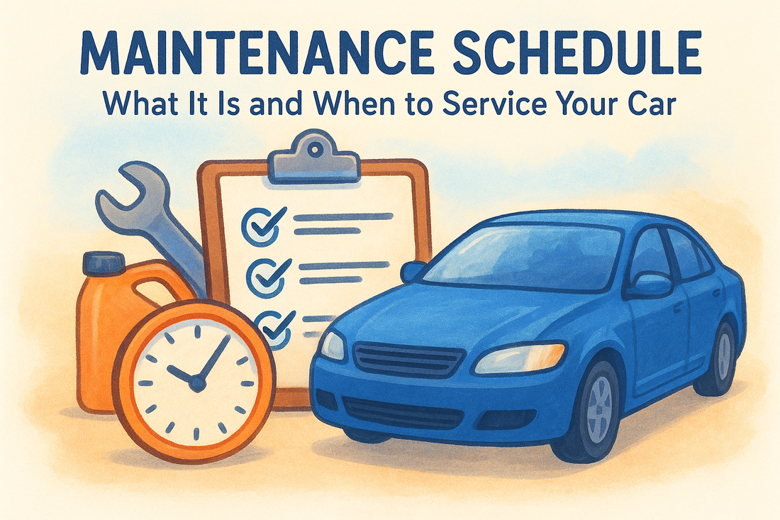 Maintenance Schedule: What It Is and When to Service Your Car