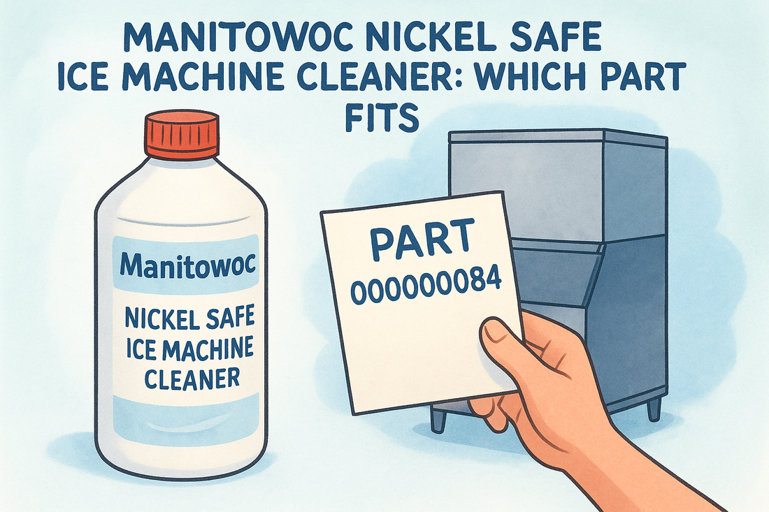 Manitowoc Nickel Safe Ice Machine Cleaner: Which Part Fits