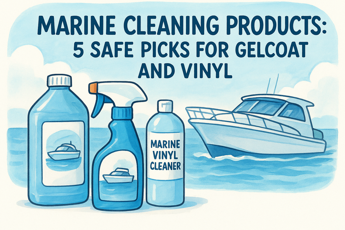 Marine Cleaning Products: 5 Safe Picks for Gelcoat and Vinyl