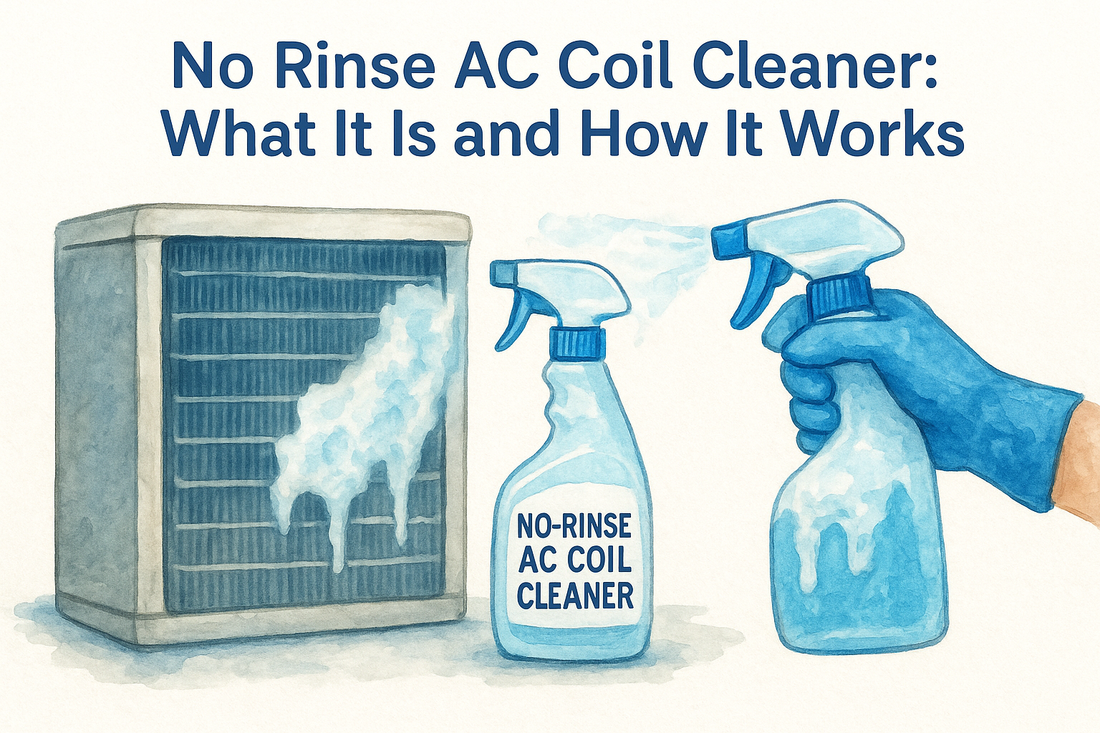 No Rinse AC Coil Cleaner: What It Is and How It Works