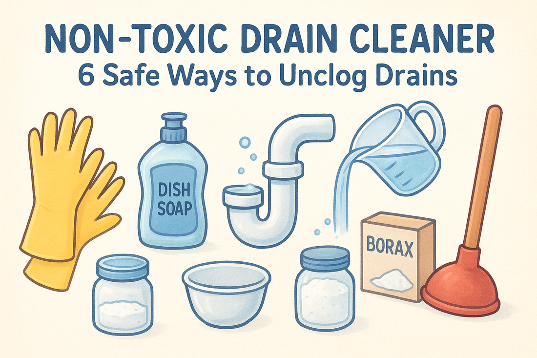 Non-Toxic Drain Cleaner: 6 Safe Ways to Unclog Drains