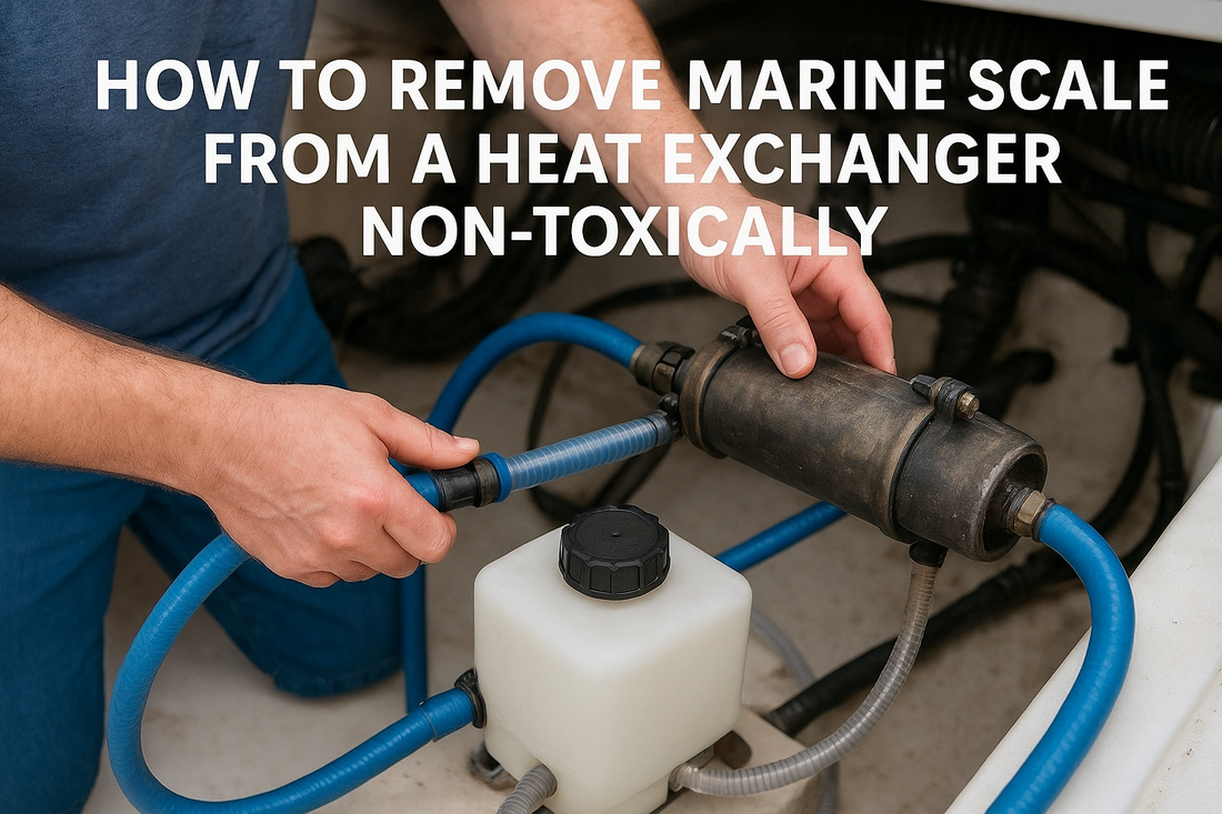 How to Remove Marine Scale From a Heat Exchanger Non-Toxically