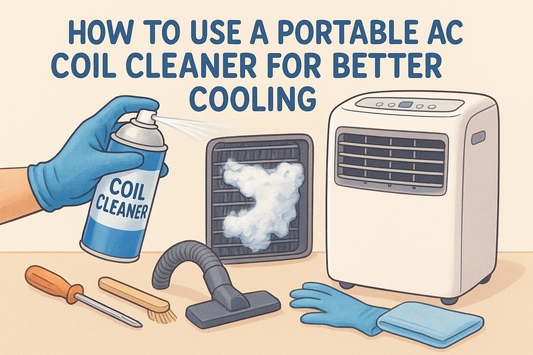 How to Use a Portable AC Coil Cleaner for Better Cooling