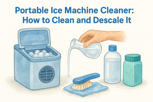 Portable Ice Machine Cleaner: How to Clean and Descale It