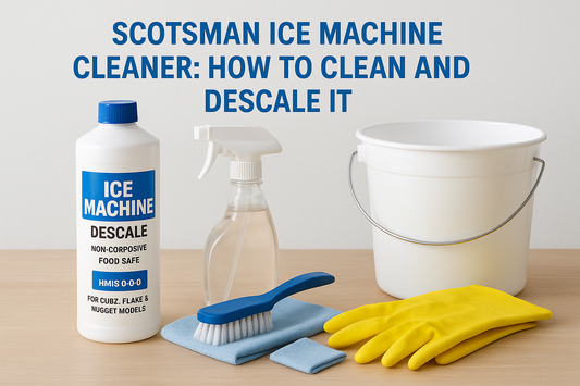 Scotsman Ice Machine Cleaner: How to Clean and Descale It