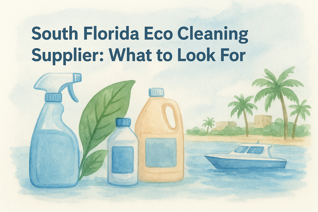 South Florida Eco Cleaning Supplier: What to Look For
