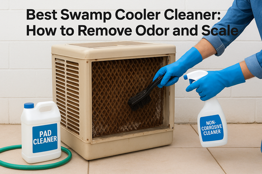 Best Swamp Cooler Cleaner: How to Remove Odor and Scale